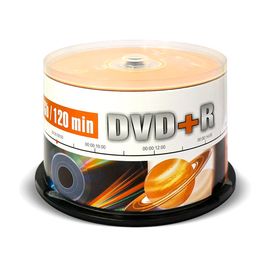  Диск DVD+R Mirex 4.7 Gb, 16x, Cake Box (50) 