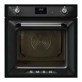  Духовой шкаф электрический SMEG SOP6900TN многофункциональный c пиролизом, 60см, 9 функций, чёрный 