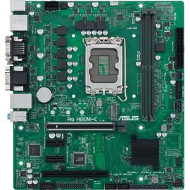  MB s1700 ASUS PRO H610M-C-CSM mATX 2xDDR5 PCIEx16 2xPCIEx1 PCIE M.2 DP HDMI DVI VGA GLAN (90MB1AT0-M0EAYC) 