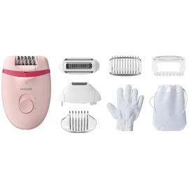  Эпилятор Philips BRE285/00 белый/розовый 