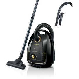  Пылесос Bosch BGL38GOLD черный/золотистый 