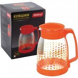  Кувшин MALLONY Brocca-1800 оранжевый 910115 