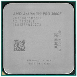 Процессор AMD Athlon 300 PRO 300GE (YD300BC6M2OFH) 3.4GHz,5MB,35W,AM4 tray, with Radeon Vega Graphics 