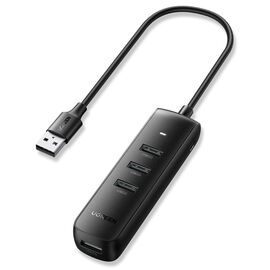  USB Hub UGREEN CM416 10915 USB3.0 to 4*USB 3.0 Hub With USB-C power port 0.25m black 