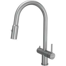  Смеситель для кухни KUCHENSTERN Brunn-FS 751SS80 нерж 