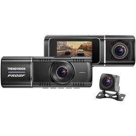  Видеорегистратор TrendVision Proof Ultra черный 2160x3840 2160p 170гр. GPS SA230D 