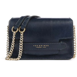  Сумка The Bridge Lucrezia 04121401/YH женская, кожа натуральная, темно-синий 