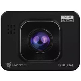  Видеорегистратор Navitel R250 Dual DVR черный 