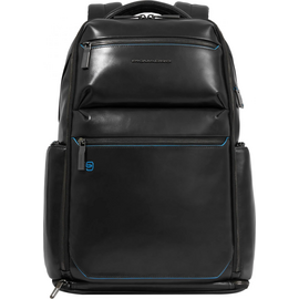  Рюкзак Piquadro Blue Square CA6592B2BM/N черный натуральная кожа 