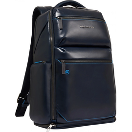  Рюкзак Piquadro Blue Square CA6592B2BM/BLU2 темно-синий натуральная кожа 