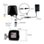  Умный водяной клапан MOES WiFi Smart Water Valve WV-LZ-BK 