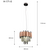  Люстра HIPER (H171-0) 6E1440Вт AB/black 