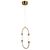 Подвес HIPER (H832-0) 12Вт 4000K white/gold 