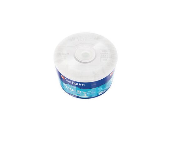  Диск CD-R Verbatim 700Mb 52x bulk (50шт) (43787) 