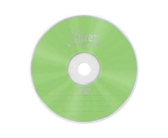  Диск DVD-RW Mirex 4.7 Gb, 4x, Cake Box (10) 