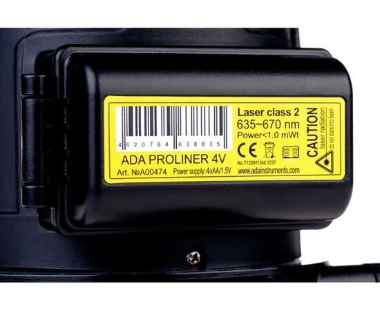  Лазерный нивелир Ada PROLiner 4V 
