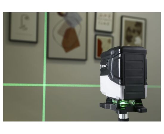 Уровень лазерный DEKO LL12-HVR 065-0105-2 Premium со штативом 1м 