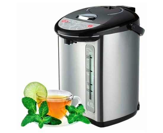  Термопот Centek СТ- 1082 (сталь) 4.0л 850Вт. З способа подачи. повторное кипячение. двойная защита 