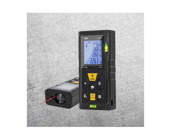  Лазерный дальномер Deli DL4168 