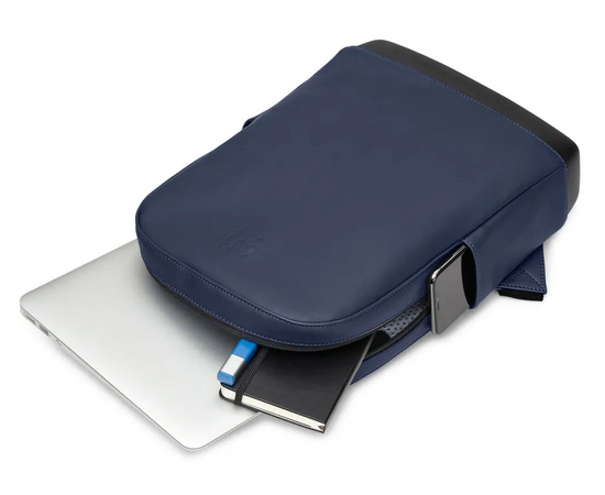  Рюкзак Moleskine Classic ET86UBKB20 32x42x11см эко-кожа синий сапфир 