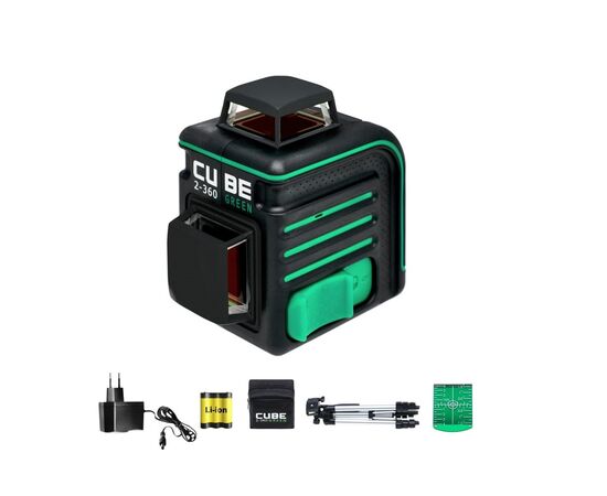  Лазерный уровень ADA Cube 2-360 Green Professional Edition А00534 