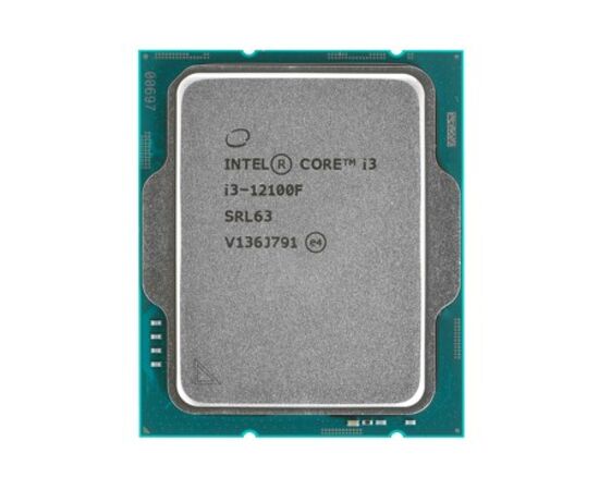  Процессор Intel Core i3-12100F CM8071504651013SRL63 Soc-1700 (3.3GHz) OEM 