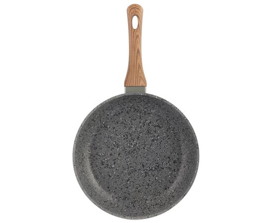  Сковорода LARA LR01-55-28 granit серия palermo кованый алюм. 28х5,3 см, индукция, толщина 4,2мм 