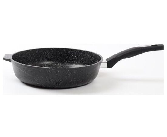  Сковорода МЕЧТА 28802И Гранит black Induction Pro 28см 