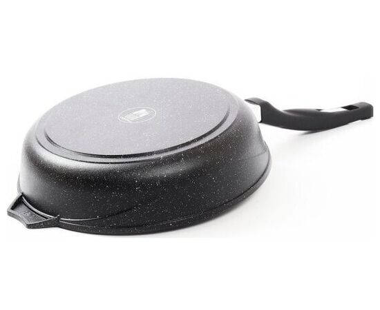 Сковорода МЕЧТА 28802И Гранит black Induction Pro 28см 