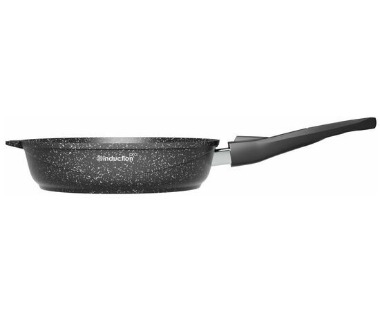  Сковорода МЕЧТА 28802И Гранит black Induction Pro 28см 