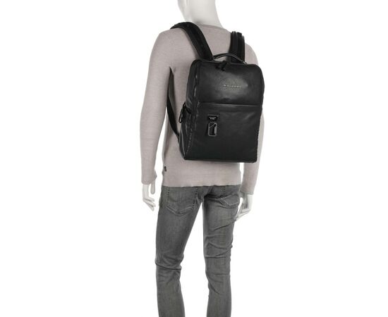  Рюкзак Piquadro Harper CA4818AP/N черный натуральная кожа 