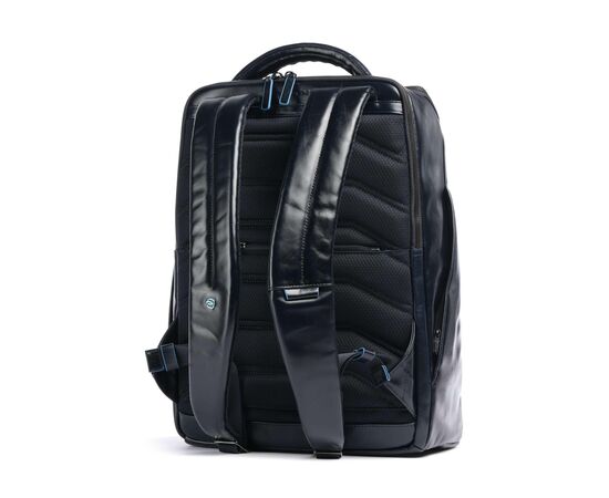  Рюкзак Piquadro Blue Square CA6593B2/BLU2 темно-синий натуральная кожа 
