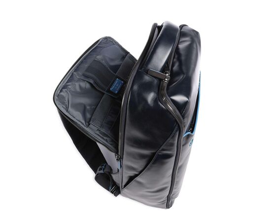  Рюкзак Piquadro Blue Square CA6593B2/BLU2 темно-синий натуральная кожа 