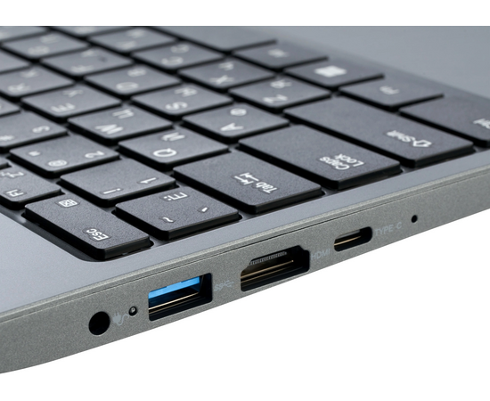  Ноутбук iRU Tactio 14ALH (2059068) 14", IPS, Intel Core i5 1235U 3.3ГГц, 10 ядер, 16ГБ DDR4, 512ГБ SSD, Intel Iris Xe graphics, Win11Pro, серый 