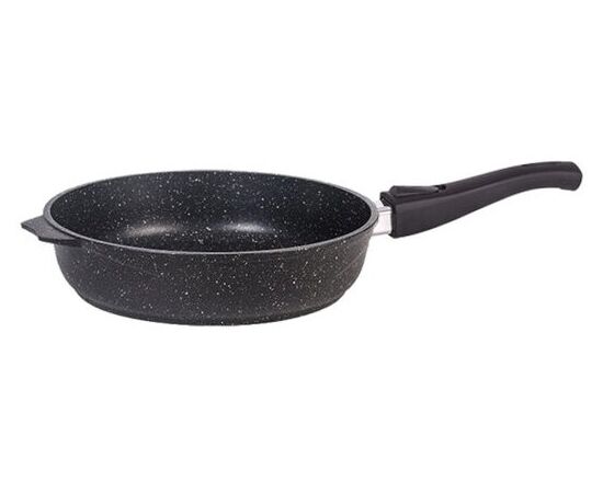  Сковорода МЕЧТА 018802 Гранит black 18см со съемной ручкой 