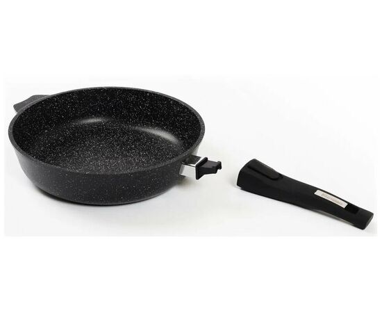  Сковорода МЕЧТА 018802 Гранит black 18см со съемной ручкой 