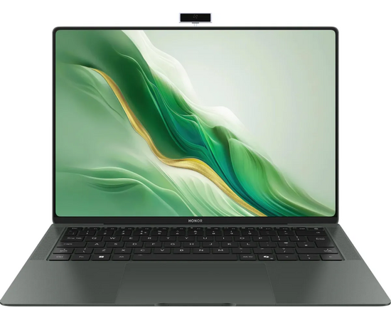  Ноутбук Honor MagicBook Art 14 MRA-521 (5301AKXN) 14.6", 2024, OLED, Ultra 5 125H 1.2ГГц, 14 ядер, 32ГБ LPDDR5x, 1ТБ SSD, Intel Arc, W11H зеленый 