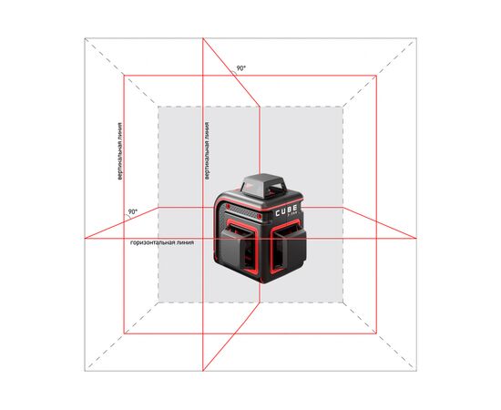  Комплект Лазерный уровень + штатив ADA Cube 3-360 Special Edition (А00617) 