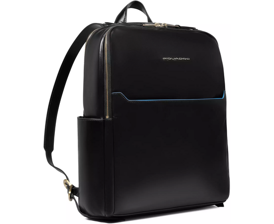  Рюкзак Piquadro Blue Square CA6678B2/N черный натуральная кожа 
