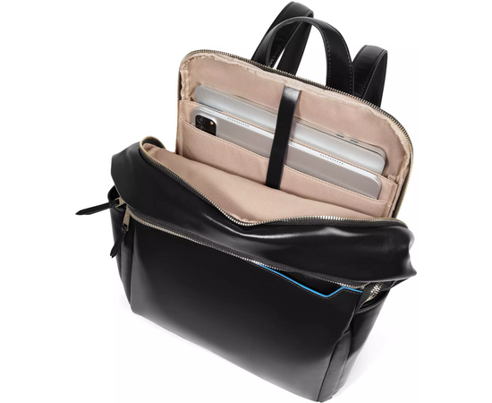  Рюкзак Piquadro Blue Square CA6678B2/N черный натуральная кожа 