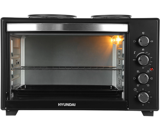  Мини-печь Hyundai MIO-HY099 45л. 2000Вт черный 
