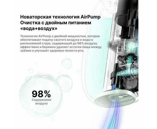  Ирригатор Oclean AirPump A10 W7602 (C02000058) серый 