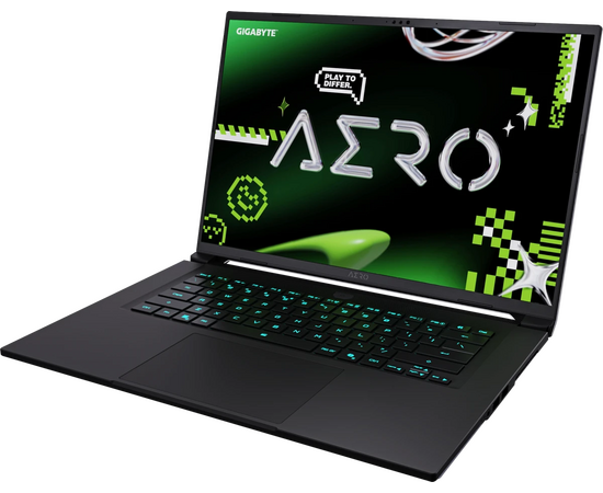 Ноутбук Gigabyte AERO X16 (1VH93KZC94AD) 1VH AMD Ryzen AI 7 350/16Gb/SSD1Tb/RTX5060 8Gb/16"/IPS/WQXGA/2560x1600/165Hz/NoOS/Space Gray 