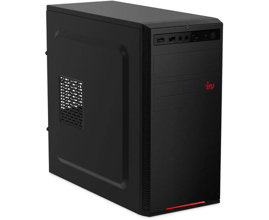  ПК iRU Planio 310H6SEV (2112581) Intel Core i3 12100, DDR4 16ГБ, 256ГБ(SSD), Intel UHD Graphics 730, FreeDOS, черный 