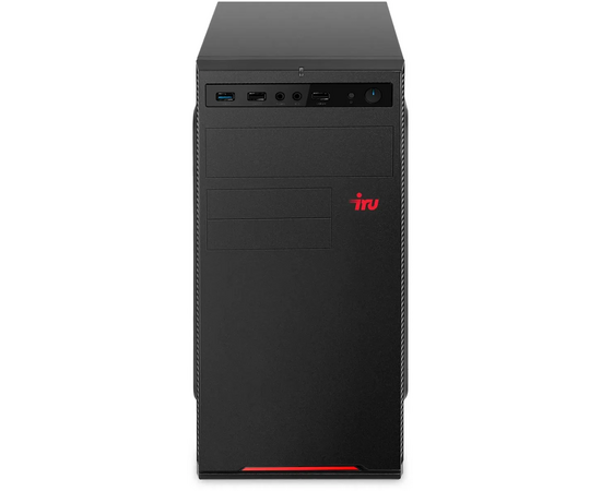  ПК iRU Planio 310H6SEV (2112581) Intel Core i3 12100, DDR4 16ГБ, 256ГБ(SSD), Intel UHD Graphics 730, FreeDOS, черный 