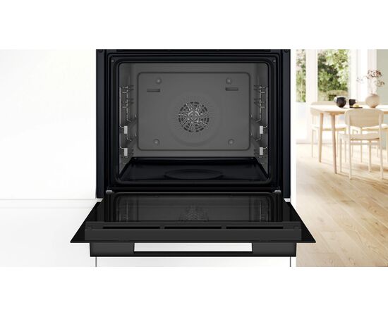  Духовой шкаф BOSCH HJG852YT0T черный матовый 