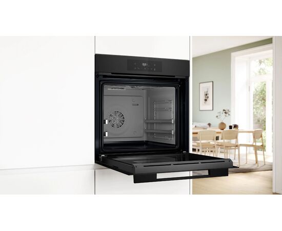  Духовой шкаф BOSCH HJG852YT0T черный матовый 
