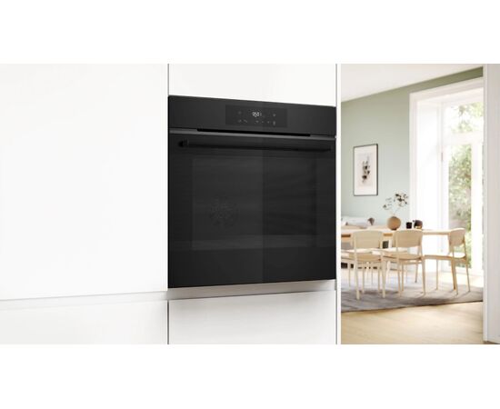 Духовой шкаф BOSCH HJG852YT0T черный матовый 
