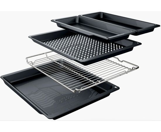  Духовой шкаф BOSCH HJG852YT0T черный матовый 