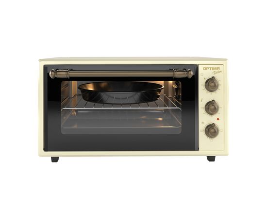  Мини-печь OPTIMA MO-48BR ретро-бежевый 